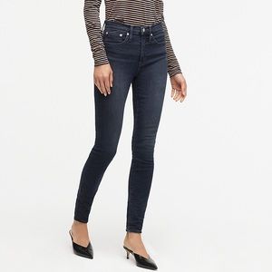 J Crew a high rise toothpick jeans